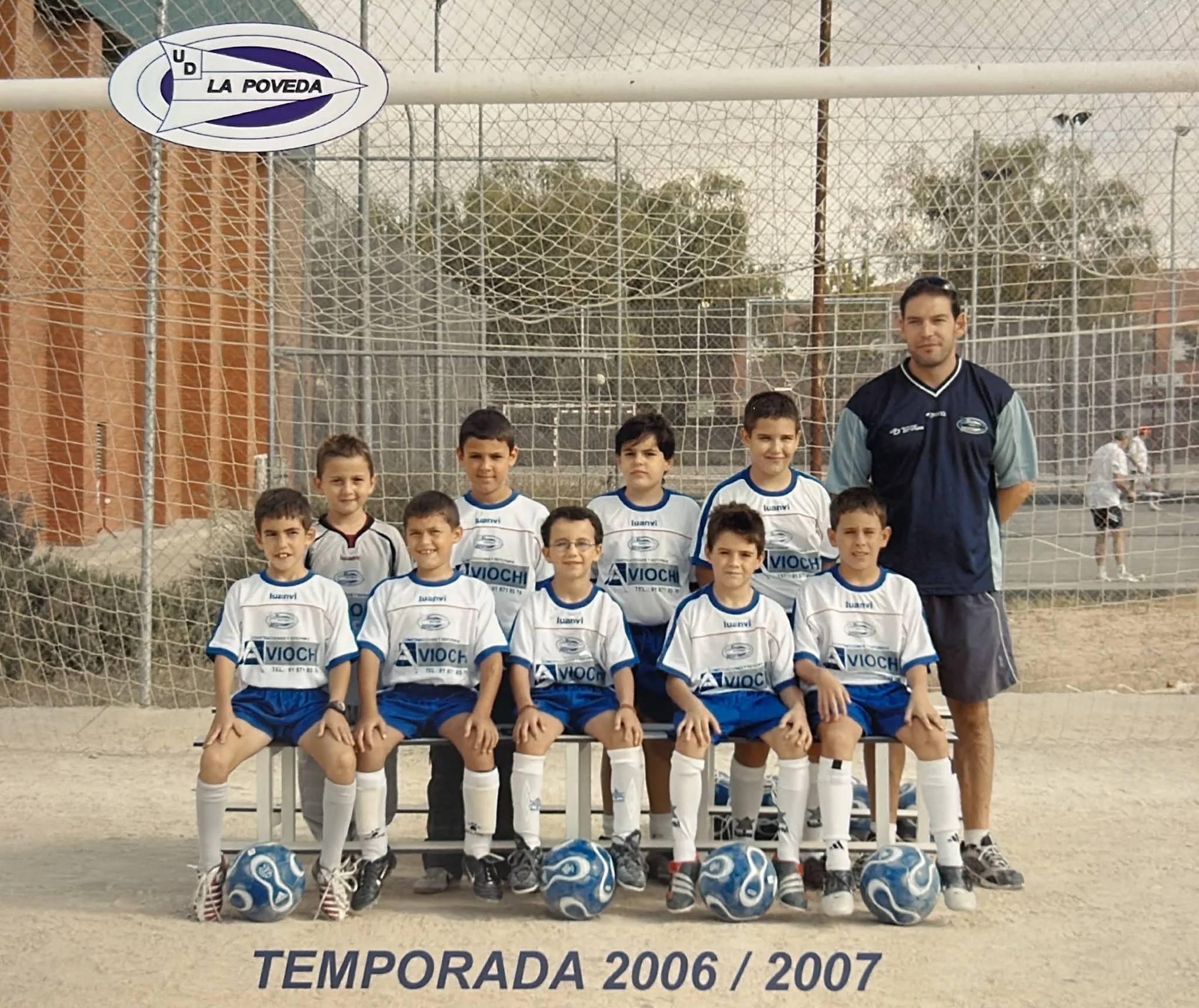 Fotografía histórica UD La Poveda