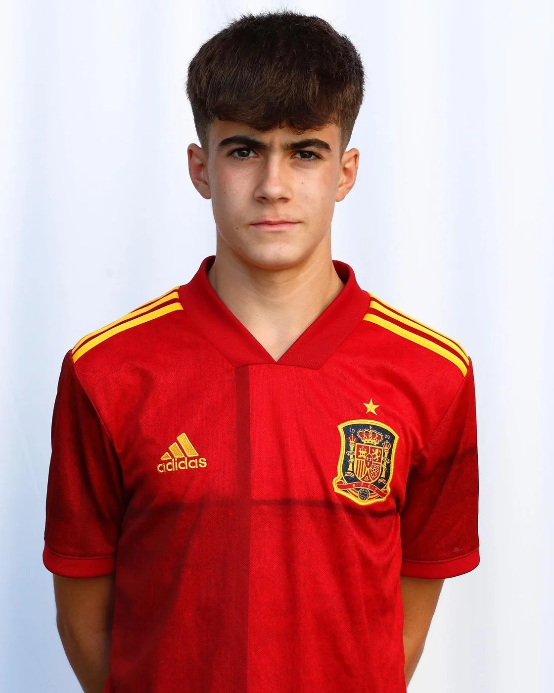 Álvaro Lezcano con la Selección Española de fútbol