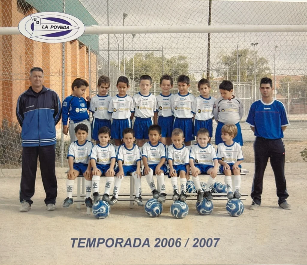Ismael Armenteros en la presentación oficial de la UD La Poveda Temporada 2006 / 2007